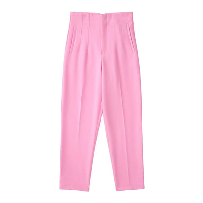 Pantaloni Donna Slim Fit Colorati
