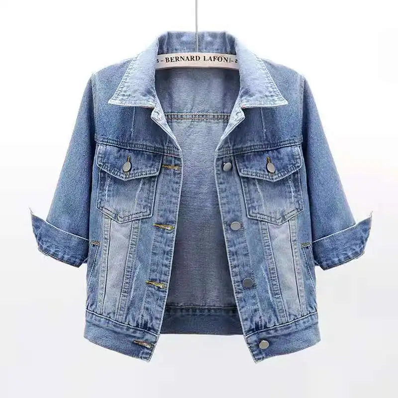 Giacca di jeans Slim fit vari colori