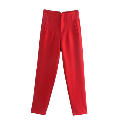 Pantaloni Donna Slim Fit Colorati