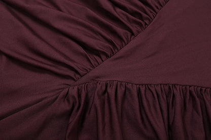 Abito Lungo da Sera con Cut-Out Laterali