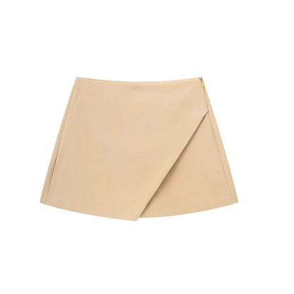 Gonna Pantalone Asimmetrica Minimalista