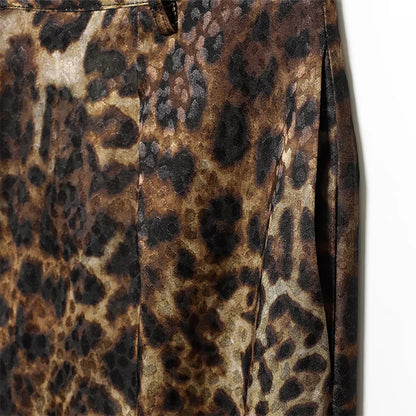 Completo Tailleur Leopardato Donna