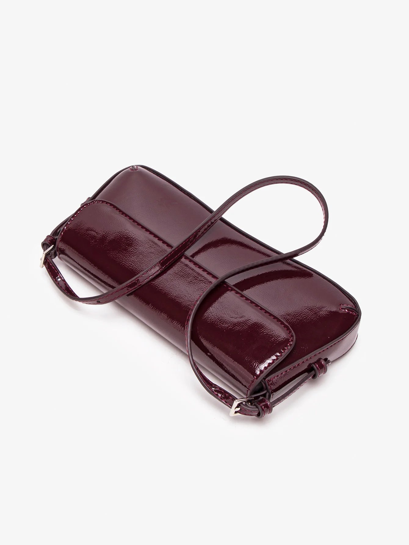 Mini Bag Elegante Effetto Vernice