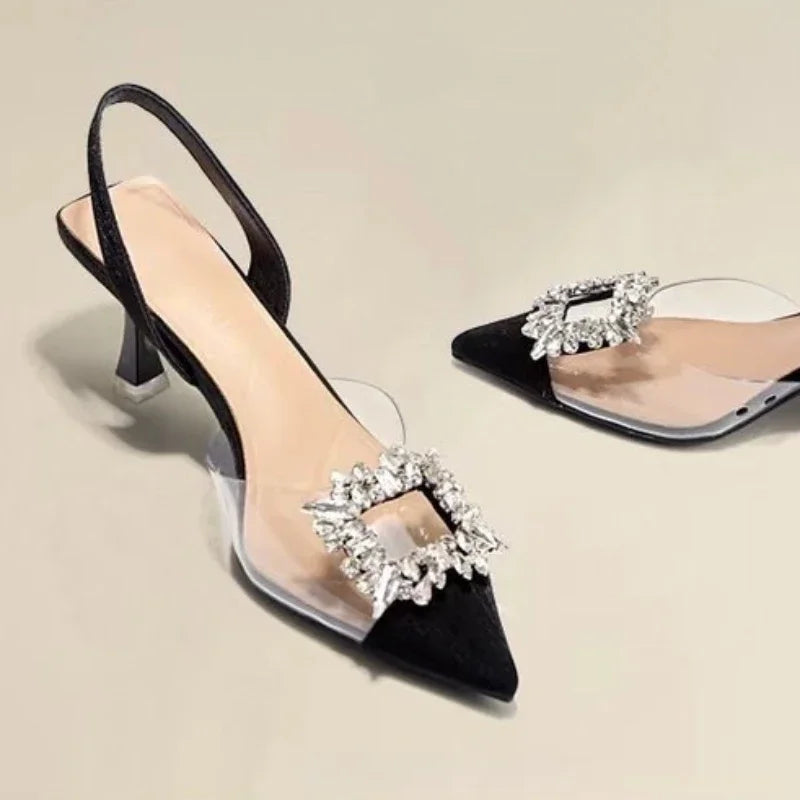 Scarpe con strass eleganti da donna