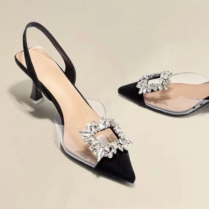 Scarpe con strass eleganti da donna