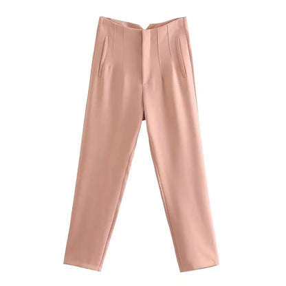 Pantaloni Donna Slim Fit Colorati
