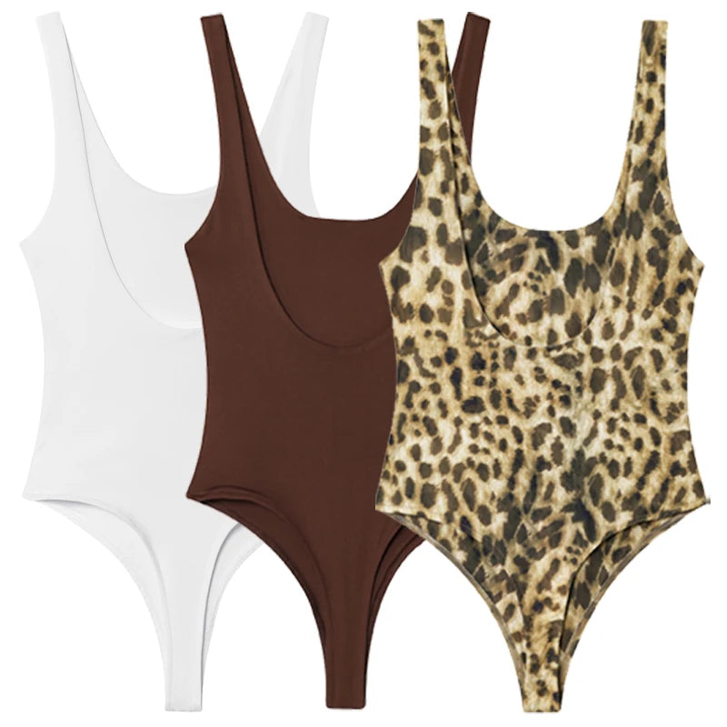 Corsetto sexy Dimagrante Body per le donne Perizoma senza maniche Top Stampa Tute senza schienale