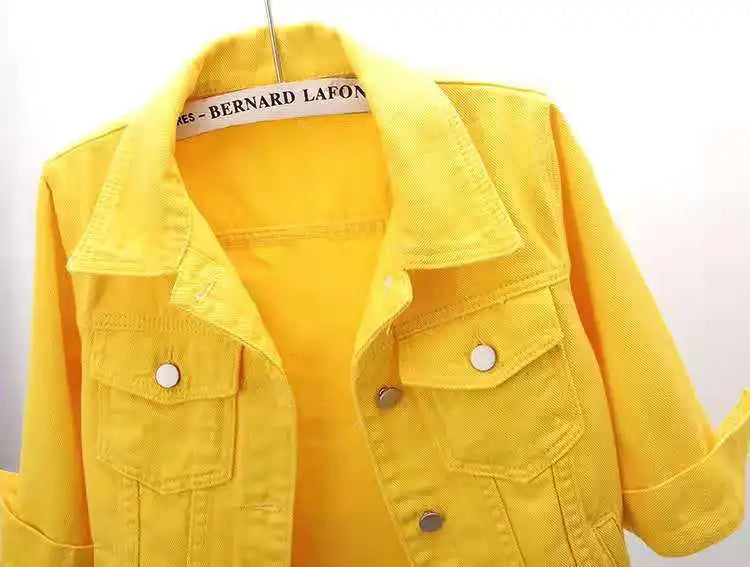 Giacca di jeans Slim fit vari colori