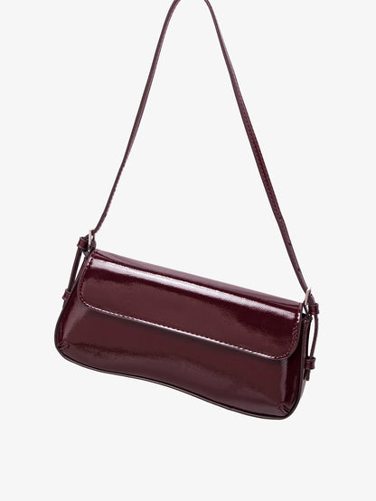 Mini Bag Elegante Effetto Vernice