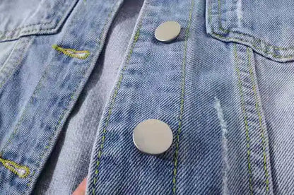 Giacca di jeans Slim fit vari colori