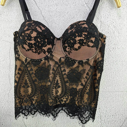 Bustier Elegante con Stecche e Coppe Preformate