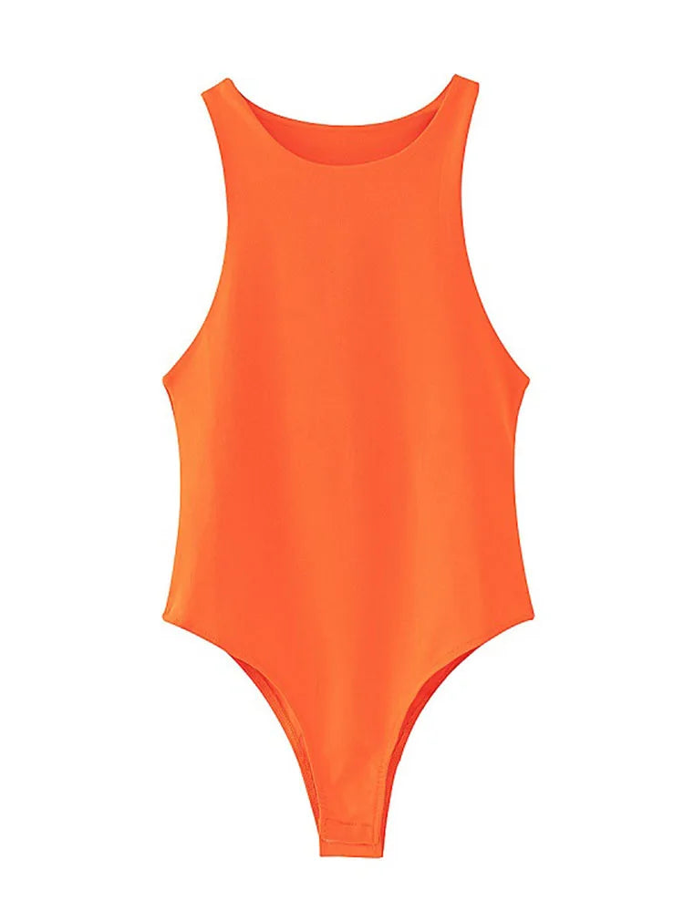 Body Smanicato a Costine Donna