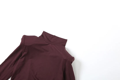 Abito Lungo da Sera con Cut-Out Laterali