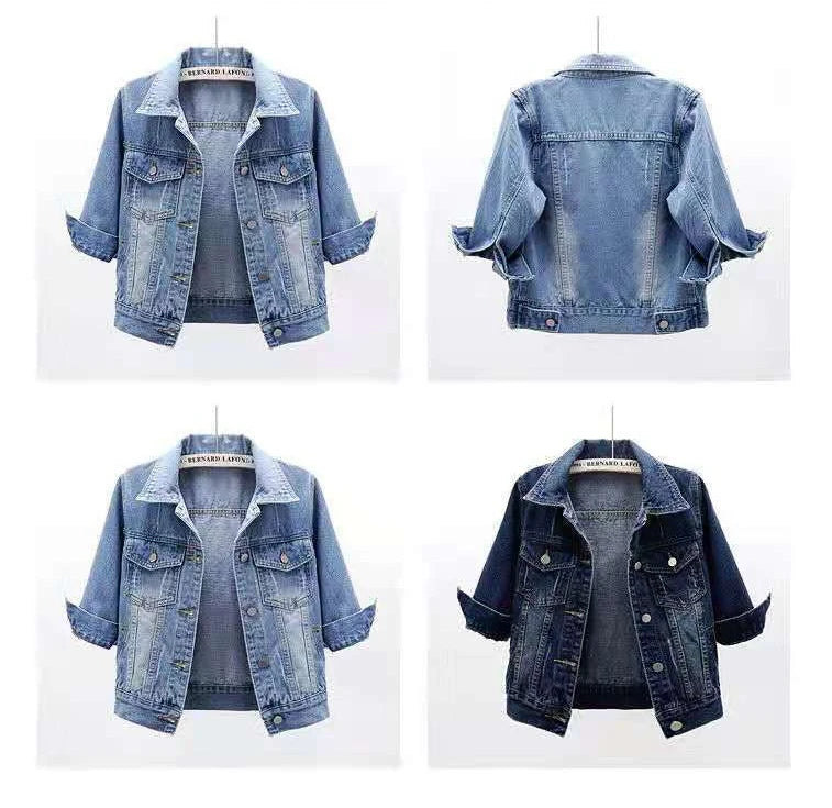 Giacca di jeans Slim fit vari colori