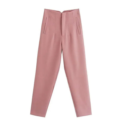 Pantaloni Donna Slim Fit Colorati