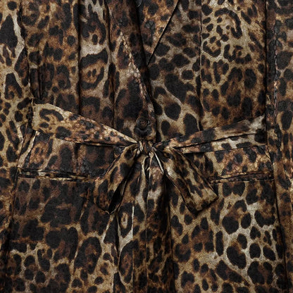 Completo Tailleur Leopardato Donna