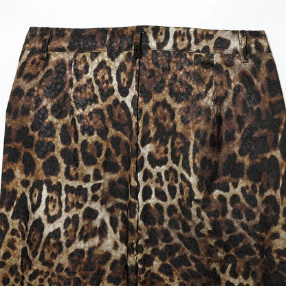 Completo Tailleur Leopardato Donna