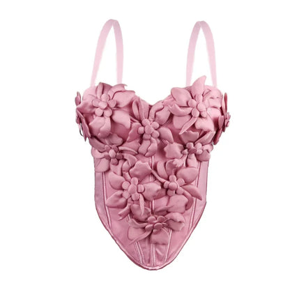 Body Corsetto Nero con Strass e Brillantini
