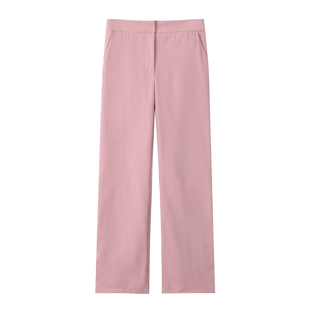 Top a Fascia Drappeggiato e Pantalone Sartoriale