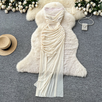 Abito Lungo Cut-Out