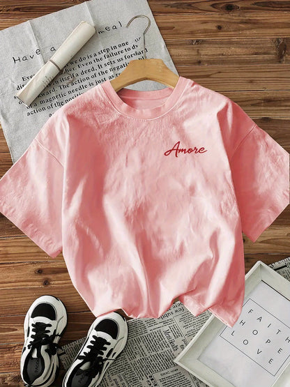 T-shirt "Amore Pasta Vino e Basta"