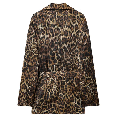 Completo Tailleur Leopardato Donna