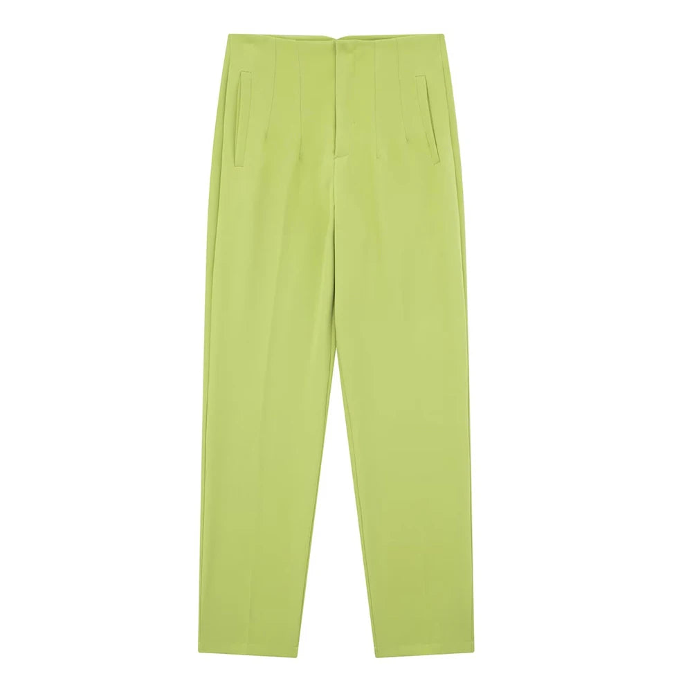 Pantaloni Donna Slim Fit Colorati