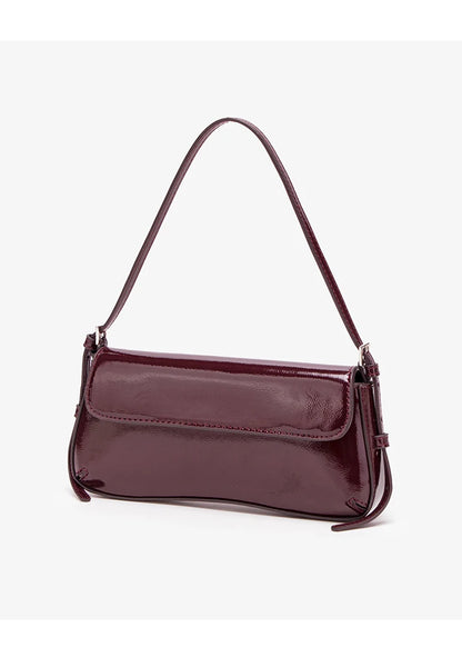 Mini Bag Elegante Effetto Vernice