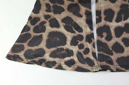 Abito lungo leopardato - Rosboutiquechic