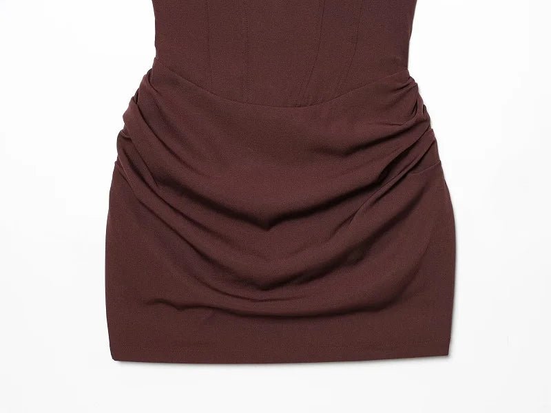 Abito Mini Drappeggiato - Rosboutiquechic