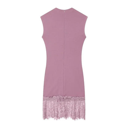 Abito Mini Elegante in Pizzo - Rosboutiquechic
