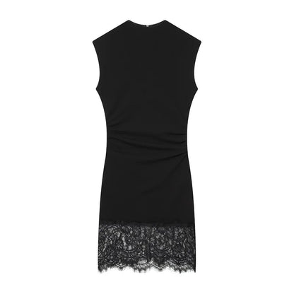 Abito Mini Elegante in Pizzo - Rosboutiquechic