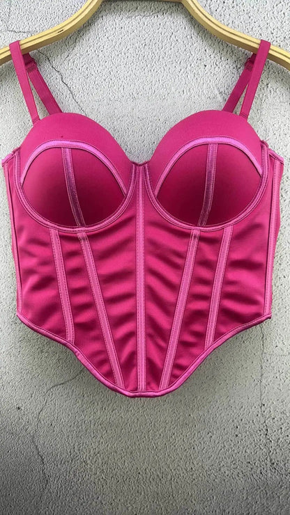 Bustier Top Modellante Stringato - Rosboutiquechic