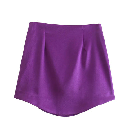 Minigonna in raso - Rosboutiquechic