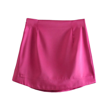 Minigonna in raso - Rosboutiquechic