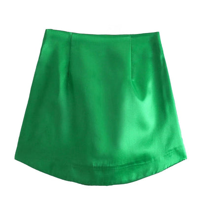 Minigonna in raso - Rosboutiquechic