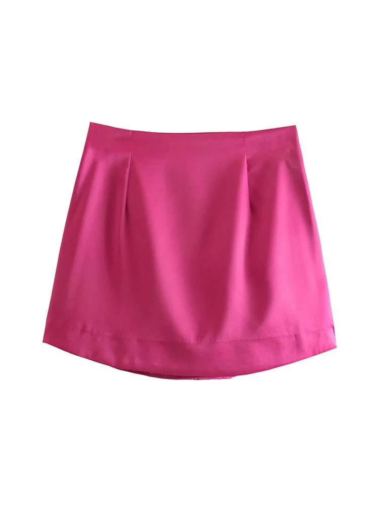 Minigonna in raso - Rosboutiquechic