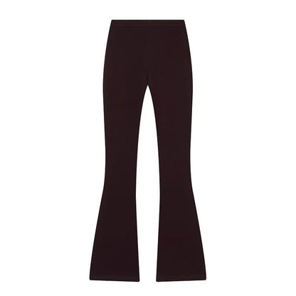 Set 2 Pezzi Donna Top Backless e Pantaloni Svasati - Rosboutiquechic