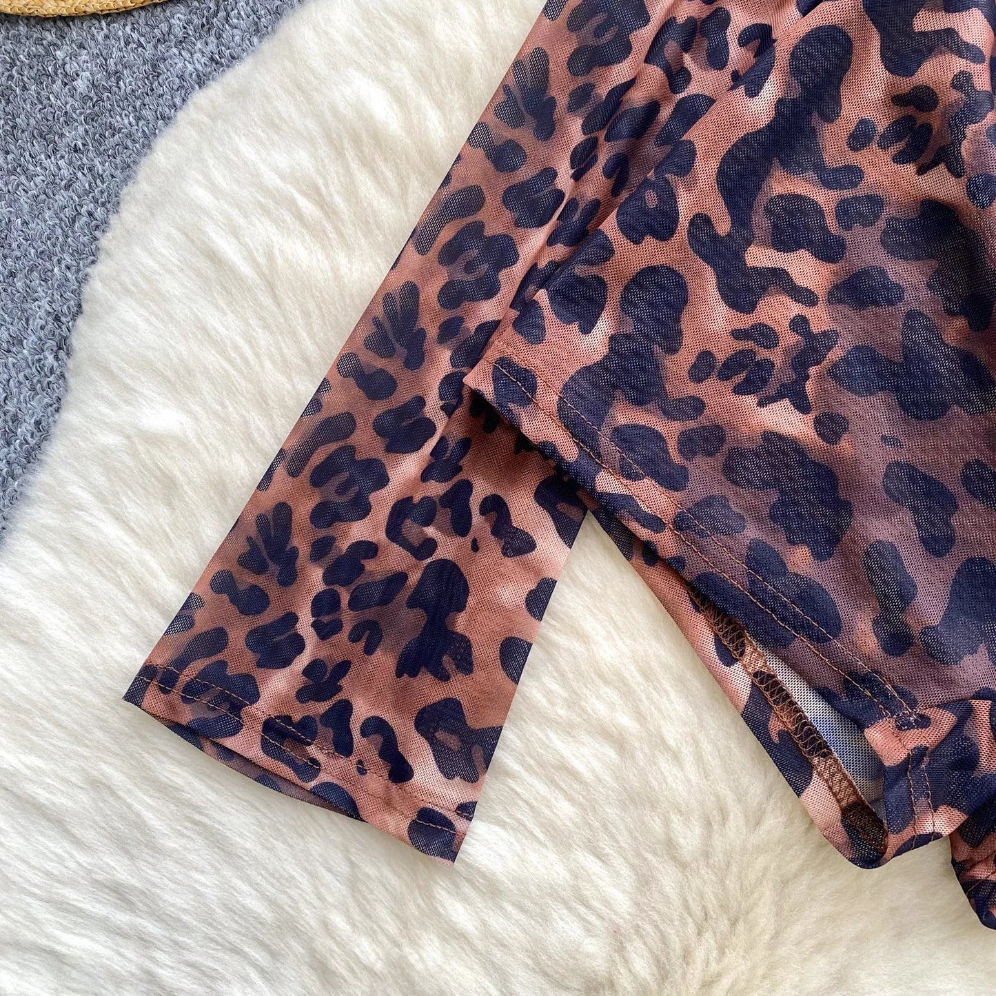Tutina leopardata semitrasparente - Rosboutiquechic